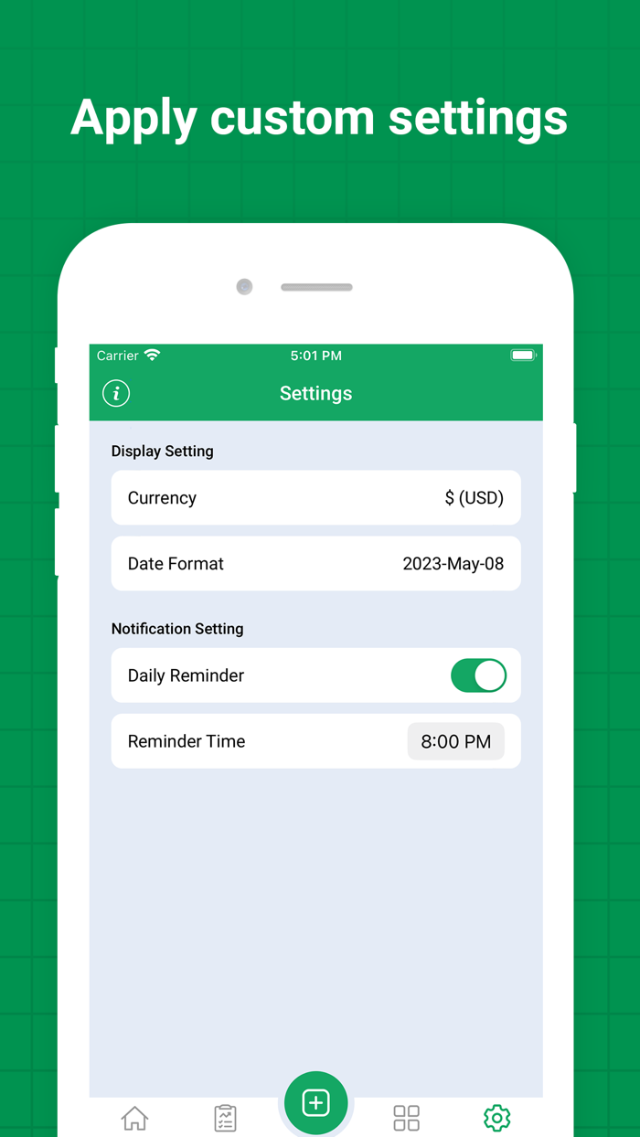 Expense Manager - Daily Budget