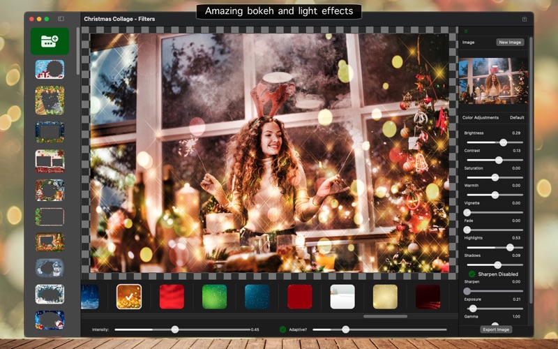 Screenshot #3 pour Christmas Collage - Filters