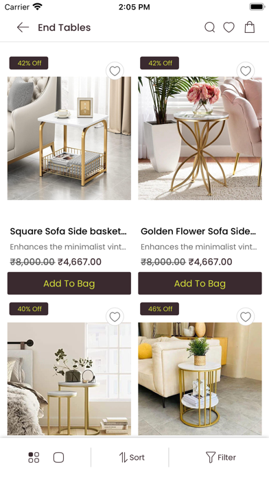WoodenTwist - Furniture Store Screenshot