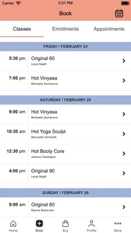Game screenshot DRYP HOT YOGA apk