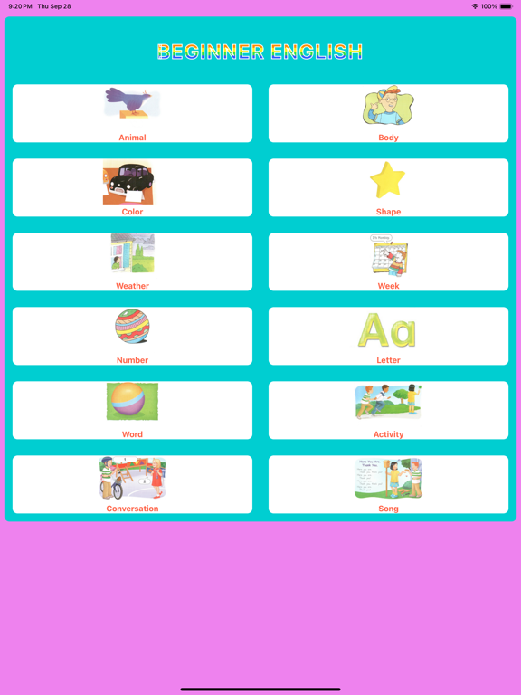 Screenshot #4 pour Beginner English