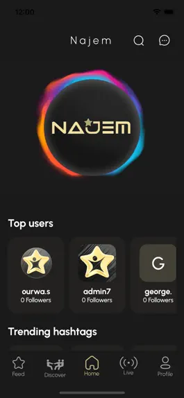 Game screenshot Najem Social Streaming apk