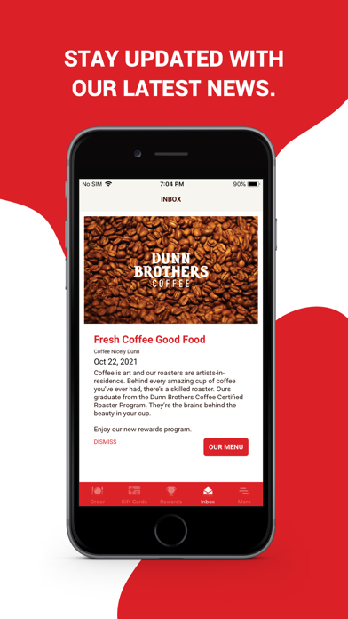 Dunn Brothers Coffee Screenshot