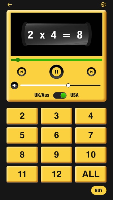 Times Table Tunes Screenshot
