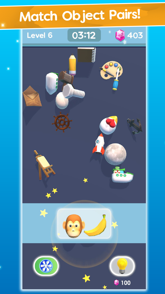 #5. Link 3D - Find the Connection (iOS) 由: Mad Apper Studios