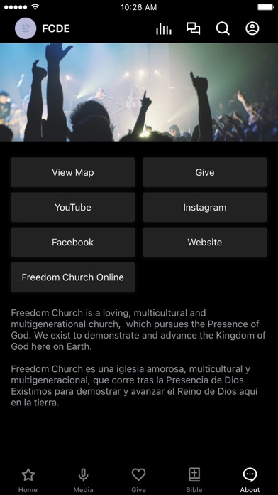 Freedom Church Delaware Screenshot