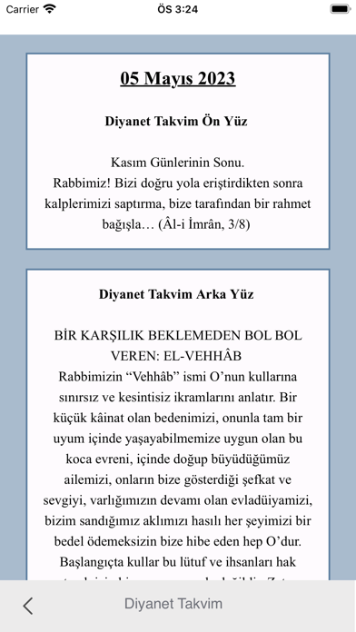 Diyanet Namaz Vaktim Screenshot