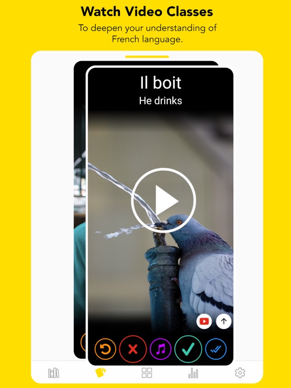 Ginkgo: Learn French Language iPad screenshot 6 - Education app