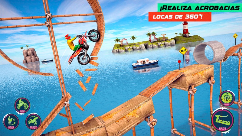 Bike Stunt 3D: juegos de motos screenshot 6