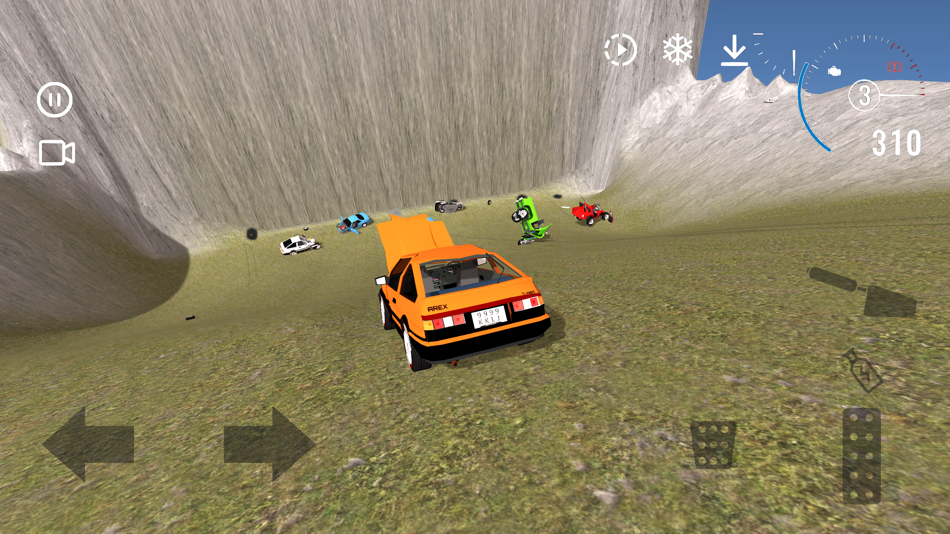 #7. Car Crash Test Simulator (iOS) 由: Kreiz Land Games LLC