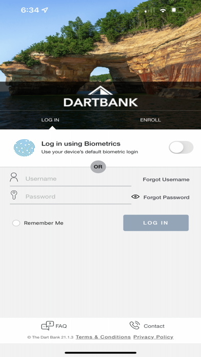 DartBankCard Screenshot