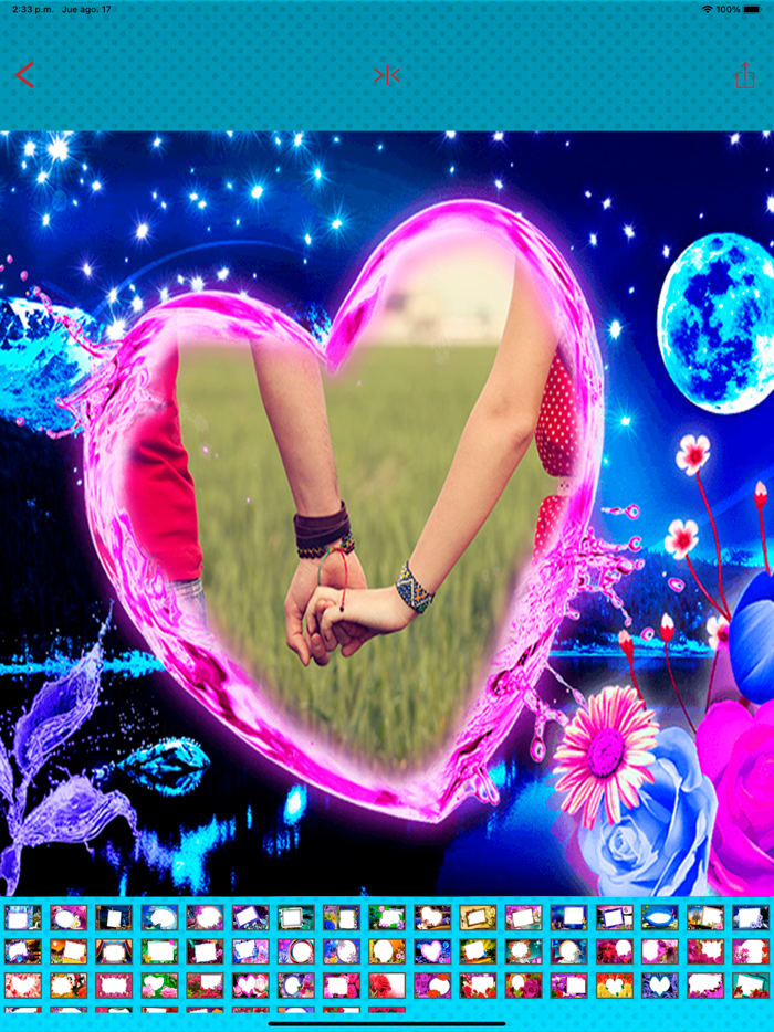 Flowers frames to cards