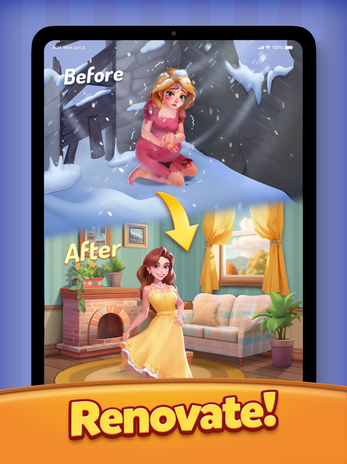 Tile Family Match Puzzle Game