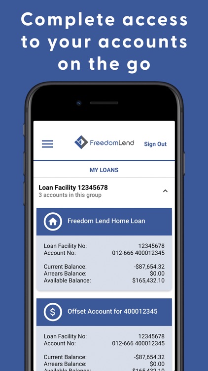 Freedom Lend Mobile Access