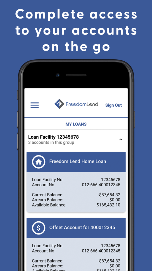 #3. Freedom Lend Mobile Access (iOS) 由: Origin Mortgage Management Services Pty Ltd