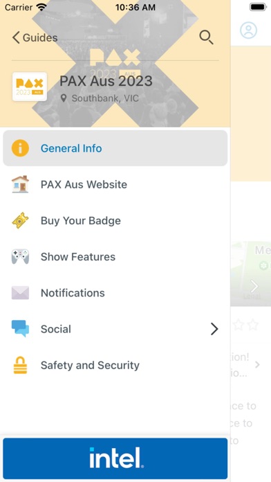 PAX Aus App Screenshot