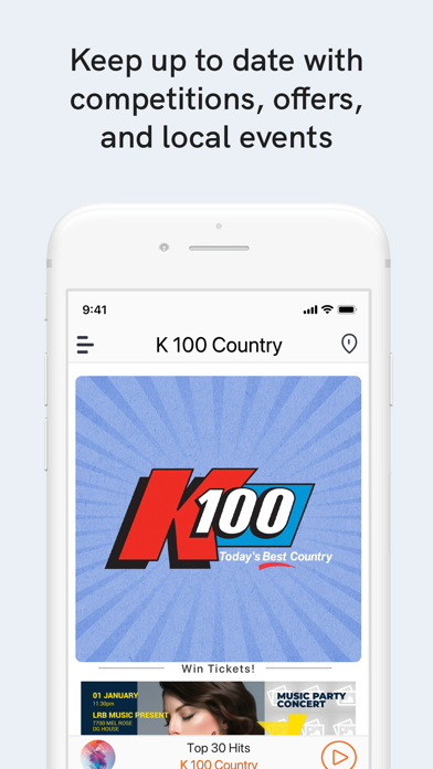 K 100 Country Screenshot