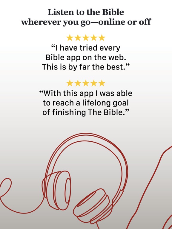 Bible Audioのおすすめ画像1