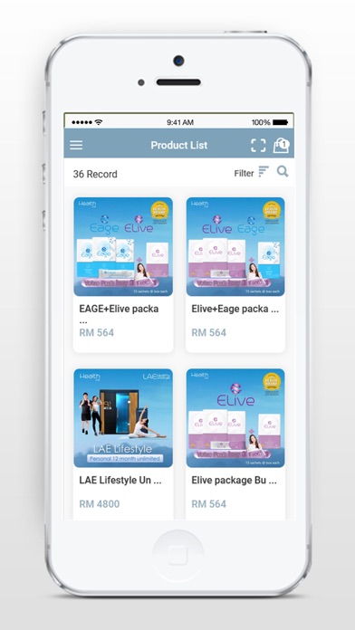 EZON LAE Healthy Lifestyle Screenshot