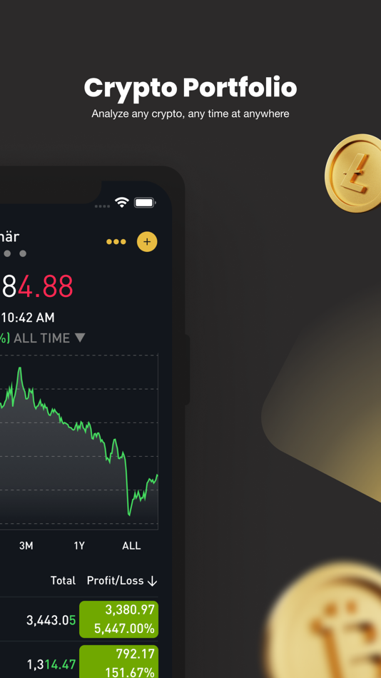 #4. Crypto Tracker by BitScreener (iOS) 由: BITSCREENER PTE. LTD.