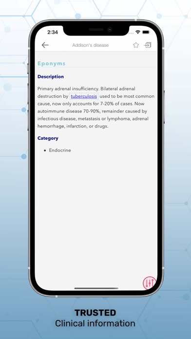 Screenshot #3 pour Medical Eponyms Dictionary