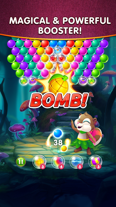 Woodland Bubble Pop Screenshot