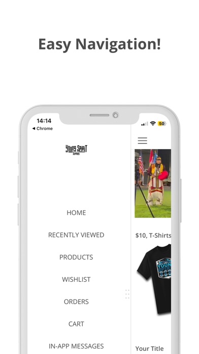 Young Spirit Supplies Screenshot