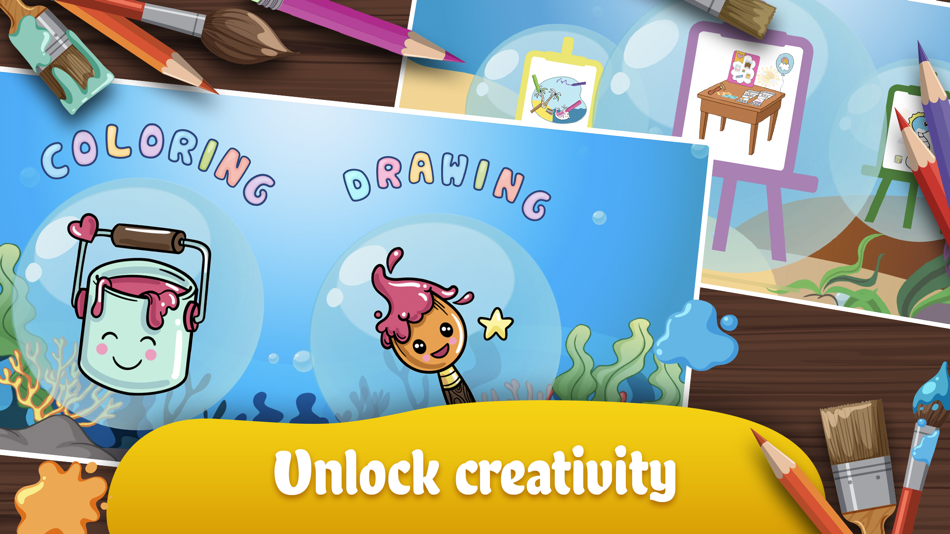 #6. Draw & Color: Toddler Games (iOS) 来自: Learning Games for Baby Kids and Toddlers Inc.