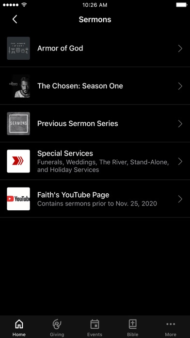 Faith Church Rock Valley Screenshot