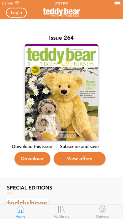 Teddy Bear Times Magazine Screenshot