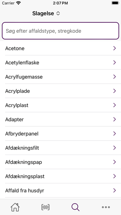 Affald Slagelse Screenshot