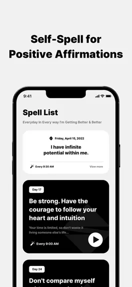 Game screenshot Self Spell - Affirmations apk