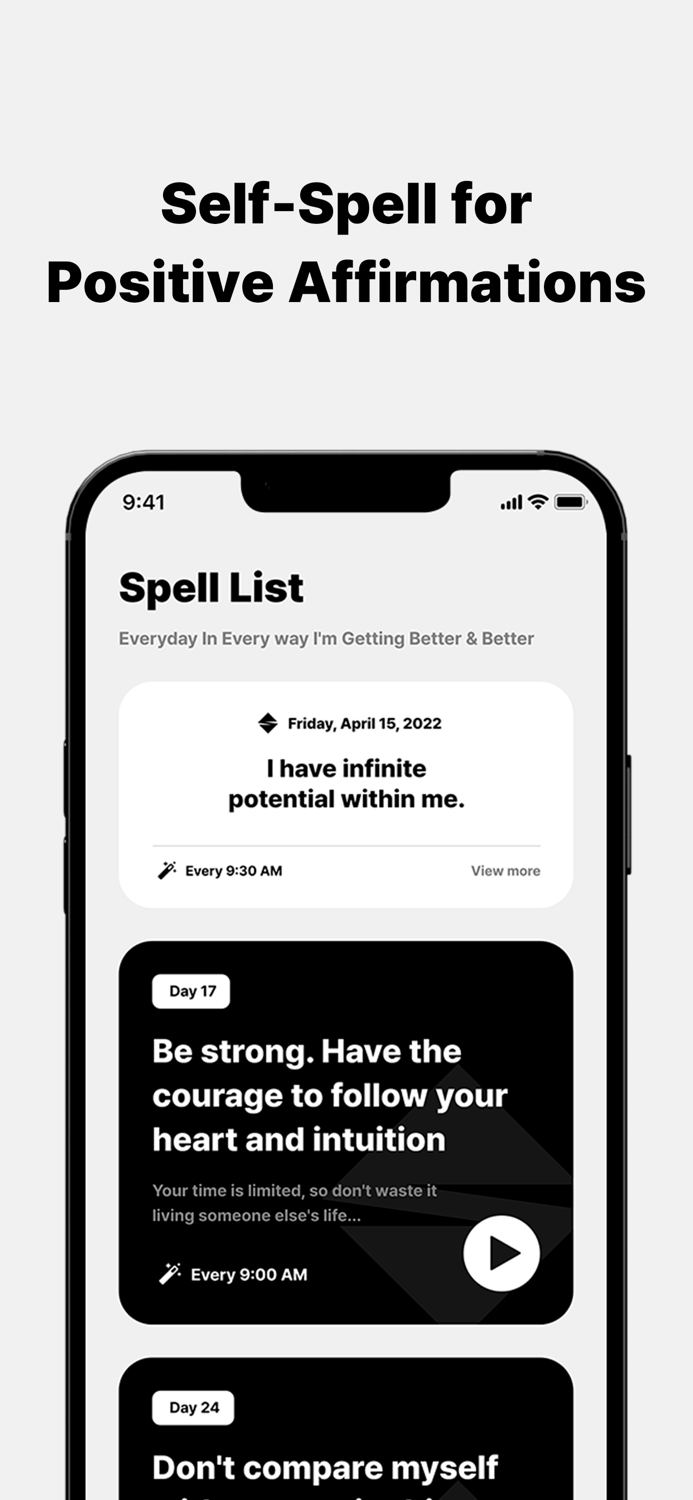 Self Spell - Affirmations