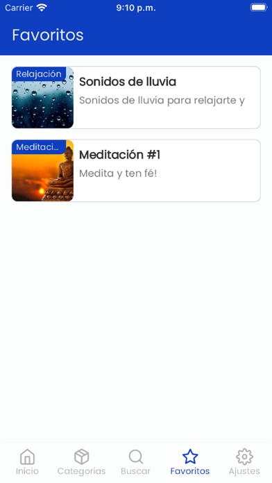 Sonido Terapia - Relajacion Screenshot