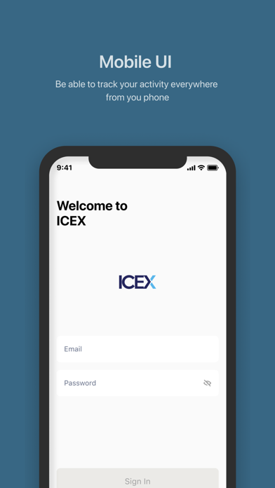ICEX Screenshot