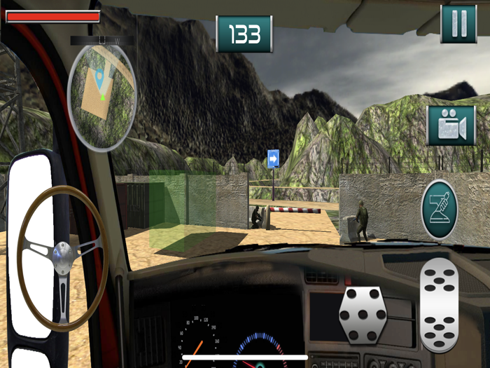 Army Truck Transport In War