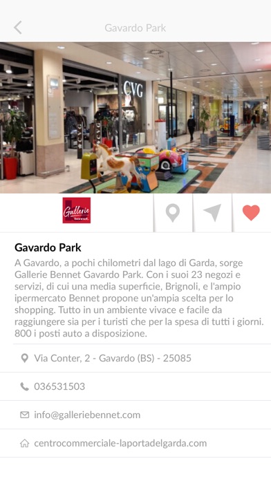 Screenshot #2 pour Gallerie Commerciali Bennet