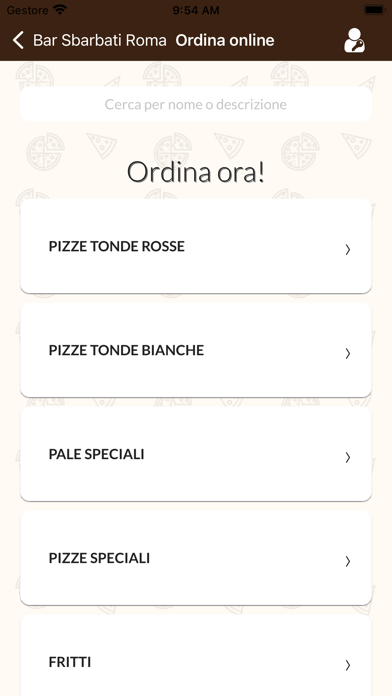 Pizzeria Sbarbati Screenshot