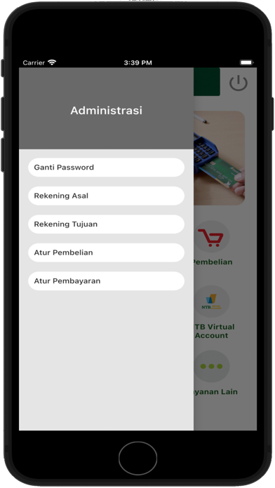 Bank NTB Syariah SMS Banking Screenshot