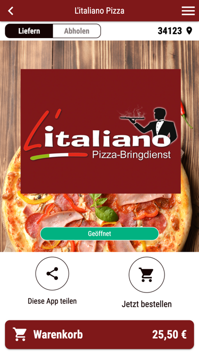 L'italiano Pizza Screenshot