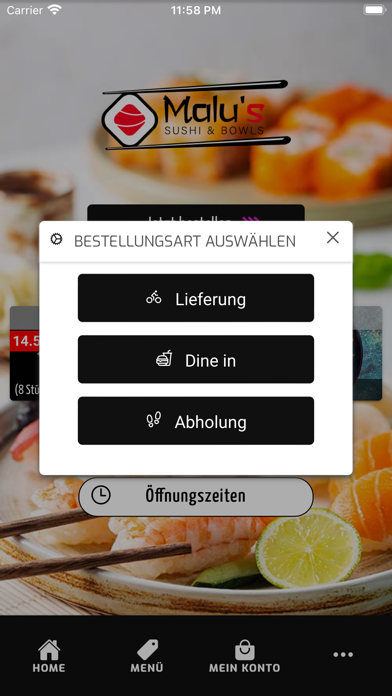 Malu's Sushi & Bowls Screenshot