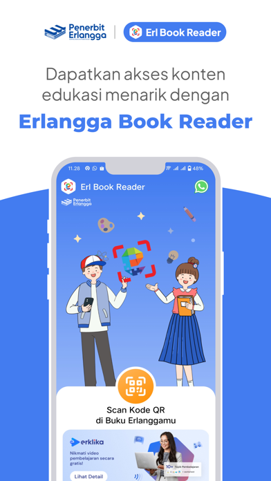 Erlangga QR Book Readerのおすすめ画像2