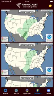 tornado alley weather center iphone screenshot 4