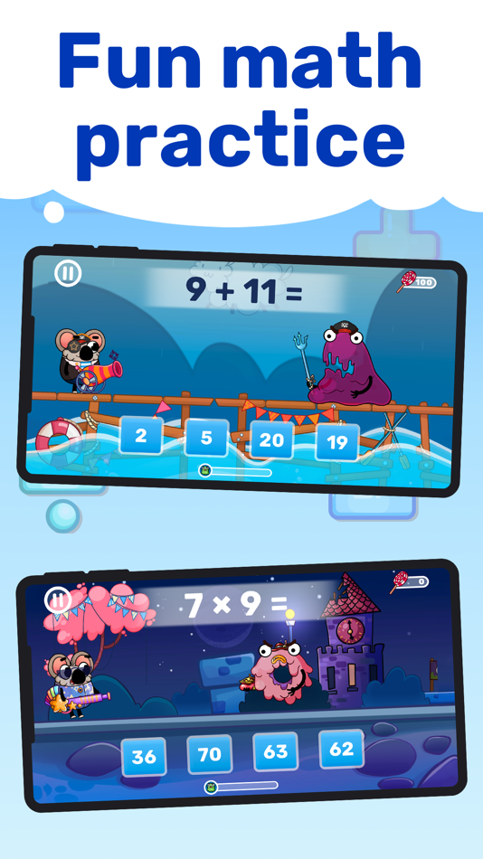 Fun Math Games for Kids! - 9.3.0 - (iOS)