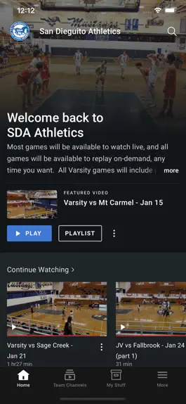 Game screenshot SDA Athletics apk
