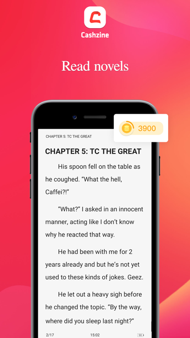 Cashzine-Read Novels Screenshot