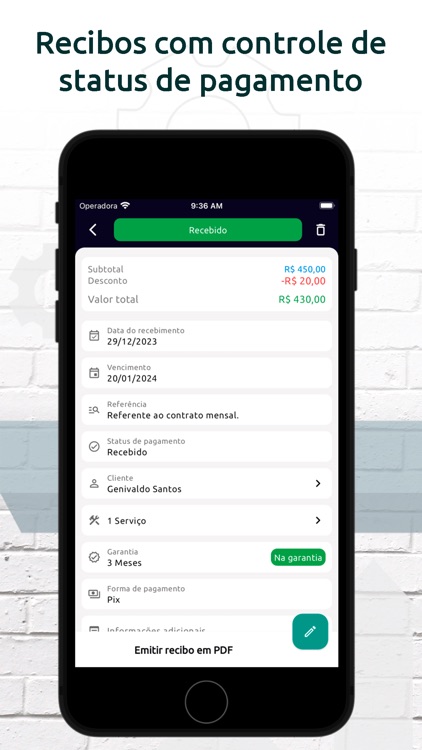 Atual Recibo: Recibo em PDF