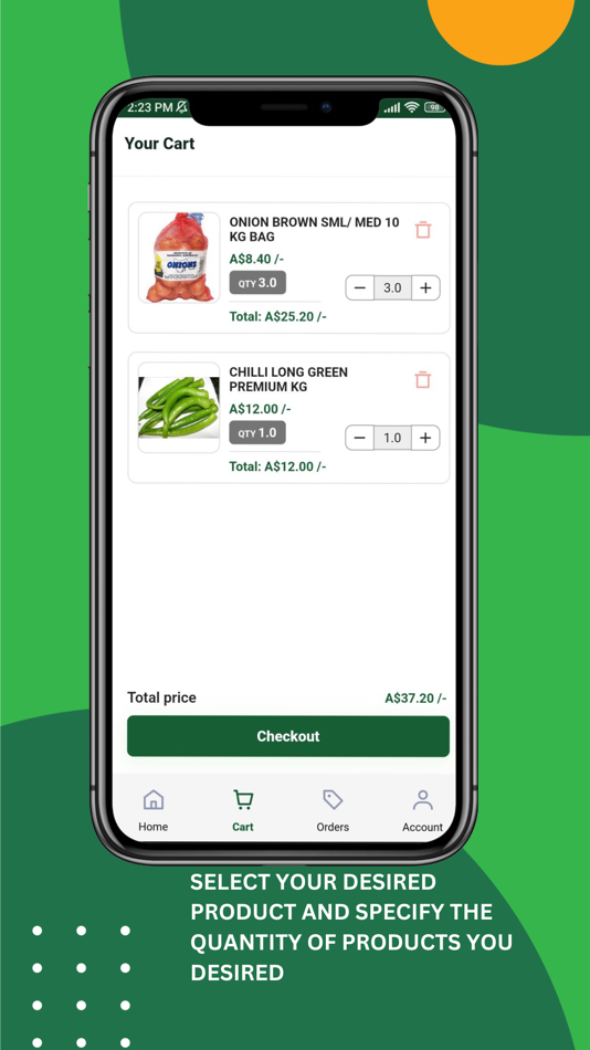 #5. OZ Food Suppliers (iOS) 来自: OZ Fruit and Veggies PTY LTD