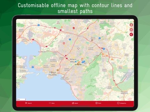 Athens Offline Mapのおすすめ画像1