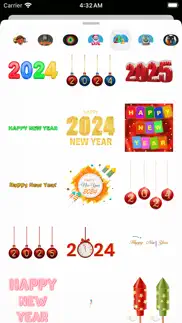 How to cancel & delete happy new year stickers 2024 4